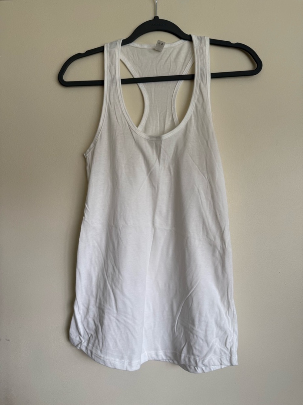 Next Level Apparel White Racerback Tank Top